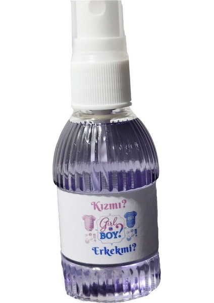Sprey Kolonya 80 Derece Esanslı Kız Mı Erkek Mi Modeli 8 Adet