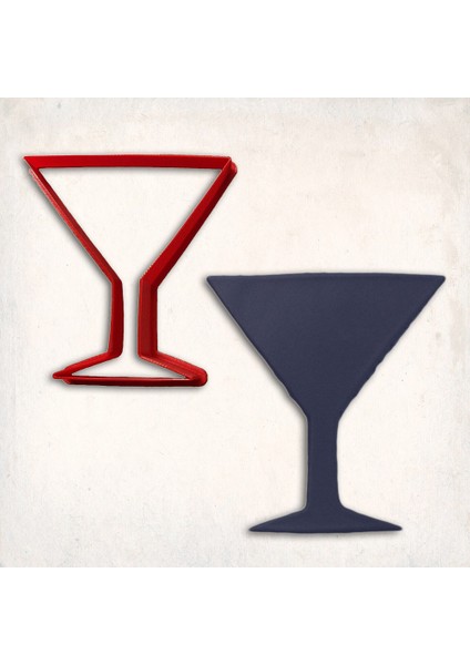 Martini Bardağı Kurabiye Kalıbı Şekillendirici Kopat