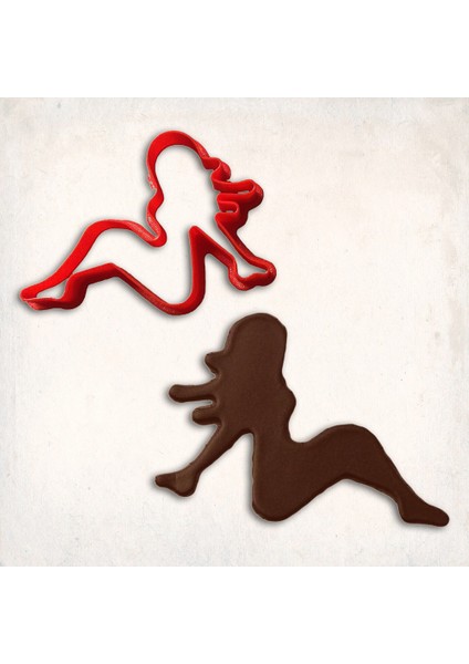 Çamurlu Kız Kurabiye Kalıbı Şekillendirici Kopat