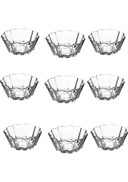 9'lu Renkli Kek ve Sütlaç Kalıbı Seti, Kullanışlı ve Şık Tasarım