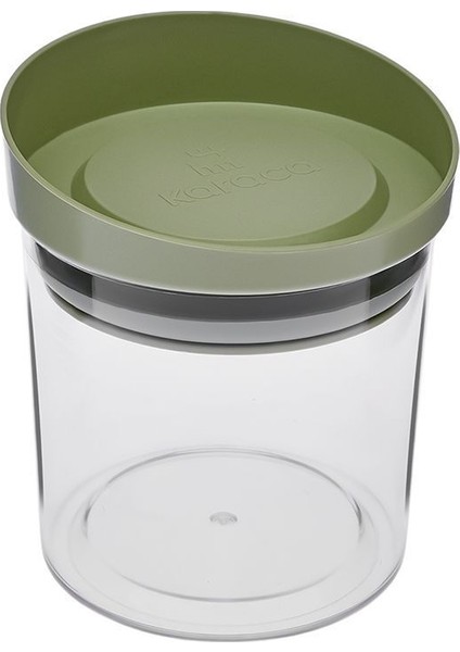 Gri 4'lü Silikon Kapaklı Saklama Kabı Seti, Şık ve Kullanışlı Mutfak Çözümü