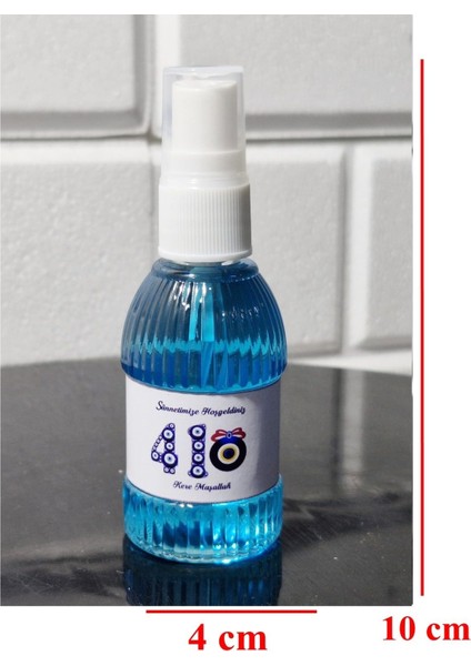 Sprey Kolonya 80 Derece Esanslı Sünnetimize Hoşgeldiniz 41 Kere Maşallah Modeli 8 Adet fiyatları