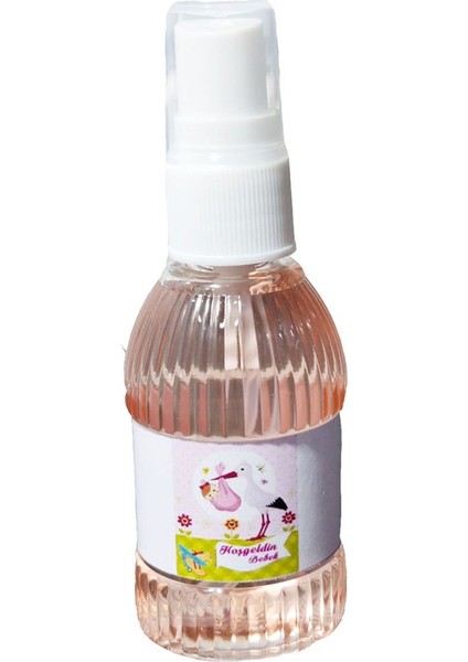 Sprey Kolonya 80 Derece Esanslı Hoşgeldin Bebek Kız Çocuk Modeli 8 Adet