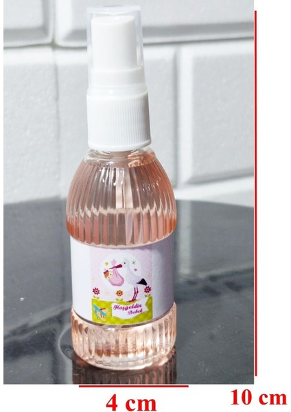 Sprey Kolonya 80 Derece Esanslı Hoşgeldin Bebek Kız Çocuk Modeli 8 Adet fiyatları