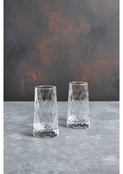 Beyaz 4’lü 345 cc Leaf Tarzı Şık ve Kullanışlı Içecek Bardağı Seti