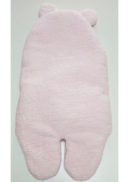 Yumuşak Kıvırcık Peluş Uyku Tulumu, Ayaklı, Pembe, Bebekler Için Konforlu Uyku Hali modelleri