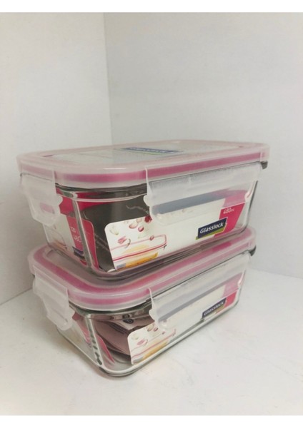 Gri 2'li Dikdörtgen Cam Saklama Kapları, Şık ve Pratik Mutfak Düzeni Sağlar fiyatları