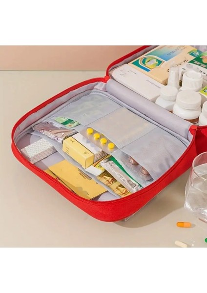 Kırmızı Deprem Ilk Yardım Trafik ve Çantası modelleri