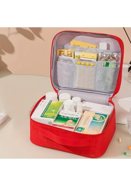 Kırmızı Deprem Ilk Yardım Trafik ve Çantası fırsatları