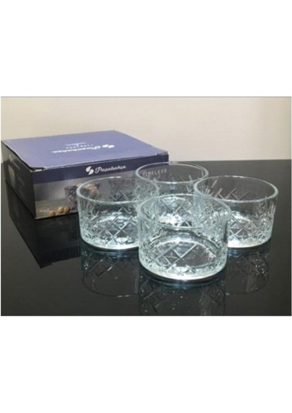 Beyaz 4'lü Şık Kase Seti, Modern ve Zarif Tasarım