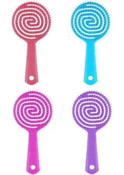 5d Pro Saç Fırçası Tarak Saç Açıcı Esnek Saç Tarak Renkli