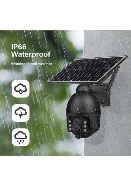 ST-S588M 4g Wifi Solar Güneş Enerji Şarjlı Ptz Ip Güvenlik Kamerası 3mp. 3.6mm/f2.2 1920X1080P modelleri