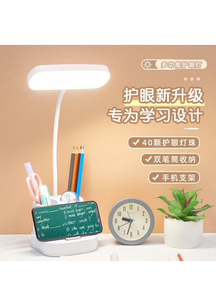 Şarjlı 40 LED Masa Lambası, Ayarlanabilir Renk ve Parlaklık, Kademeli Işık Seçeneği indirimleri