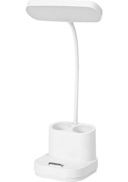 Şarjlı 40 LED Masa Lambası, Ayarlanabilir Renk ve Parlaklık, Kademeli Işık Seçeneği