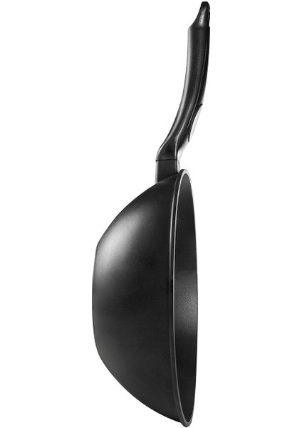 28 cm Alüminyum Döküm Wok Tava, Siyah, Dayanıklı ve Şık Tasarım modelleri