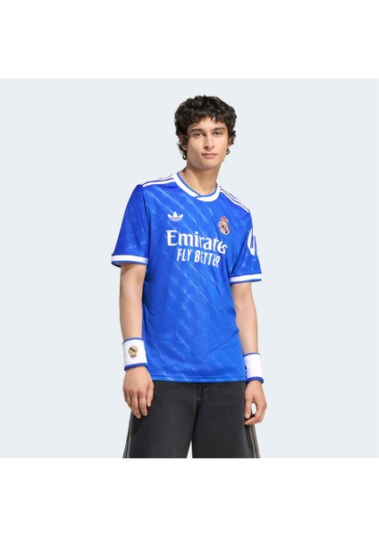 Erkek Mavi Forma REAL 3 JSY (Real Madrid) JV5845 modelleri
