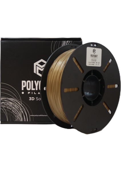 Pla Hq (Plus) Filament 1.75 mm - 1 kg - Altın Rengi