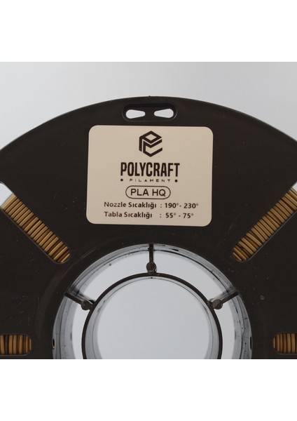 Pla Hq (Plus) Filament 1.75 mm - 1 kg - Altın Rengi fırsatları