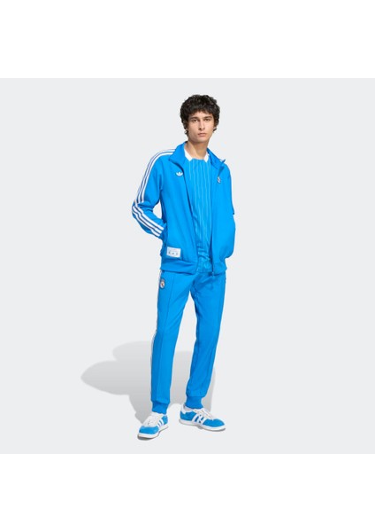 JN3058 Real Icon Tt Erkek Real Madrid Terrace Icons Fermuarlı Üst modelleri
