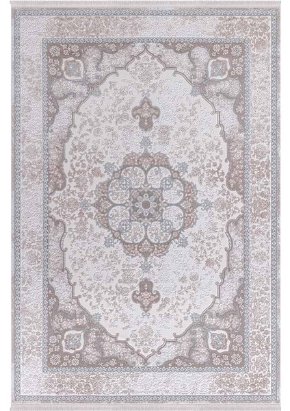 Saklıköy 3119A Gri Bej Yumuşak Dokulu Tok Dokuma Modern Salon, Mutfak, Oturma, Çocuk Odası Halısı