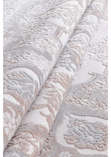 Saklıköy 3119A Gri Bej Yumuşak Dokulu Tok Dokuma Modern Salon, Mutfak, Oturma, Çocuk Odası Halısı fiyatları