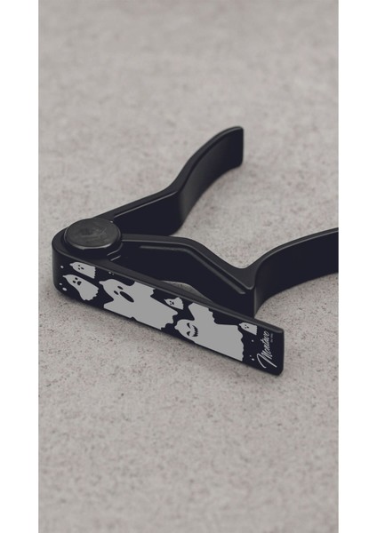 SV-75BK Siyah Hayalet Desenli Gitar ve Bağlama Kaposu