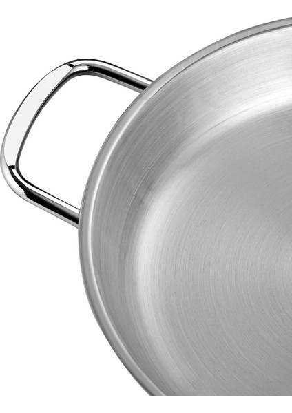 Gümüş Renk Çelik Italyan Omlet Tavası 18 cm Kapaksız Gri indirimleri