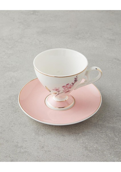 Pembe Kahve Fincan Takımı, 80 Ml, Şık ve Zarif Tasarım modelleri