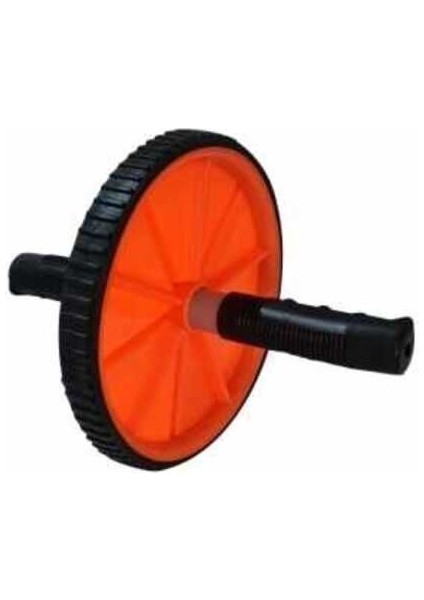 Siyah Egzersiz Tekerleği, Güç ve Denge Geliştiren Spor Ekipmanı