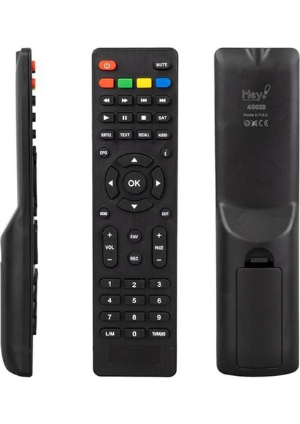Hey Mysat - Moonstar MS-3000 Full Hd Lm Tuşlu Uydu Alıcı Kumandası