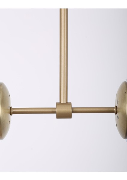 Şık 2'li Eskitme Füme Camlı Modern Avize, Evinizde Sıcak Atmosfer Yaratır modelleri