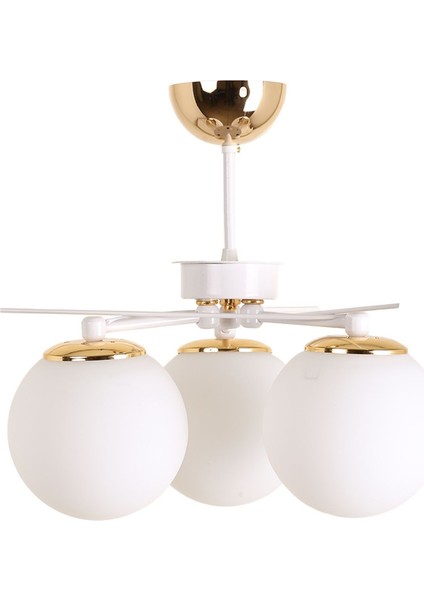 Şık Üçgen Beyaz Gold 3 Camlı Modern Avize, Estetik ve Kaliteli Aydınlatma Sağlar. fiyatları