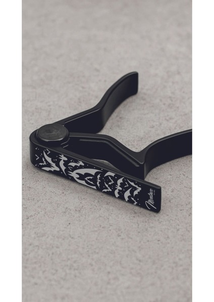 SV-75BK Siyah Yarasa Desenli Gitar ve Bağlama Kaposu