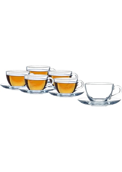 6'lı Büyük Fincan Takımı, Çay ve Kahve, 238 Ml, 12 Parça, 6 Kişilik fırsatları
