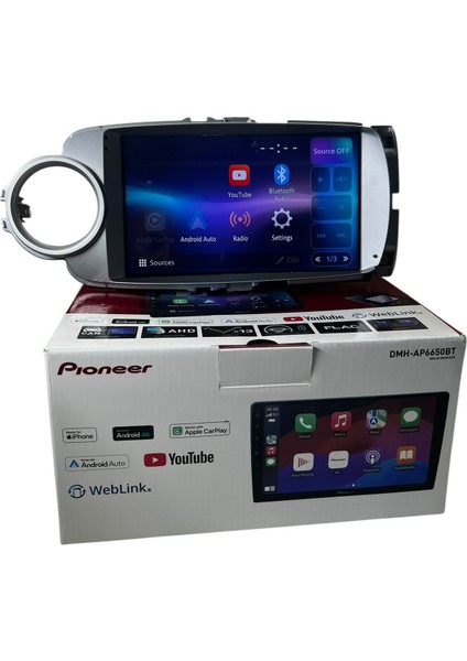 Toyota Yaris 2012-2019 Pioneer 4-64 Tam Profesyonel Oem Multimedia