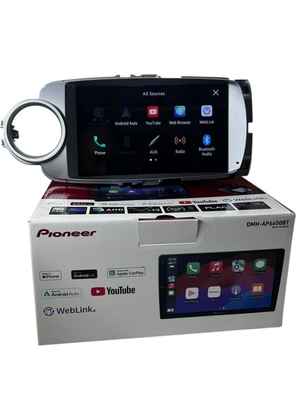 Toyota Yaris 2012-2019 Pioneer 4-64 Tam Profesyonel Oem Multimedia fiyatları