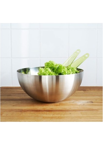 Orta Boy Paslanmaz Çelik Salata ve Servis Kasesi, 20 Cm, Gri Renk modelleri