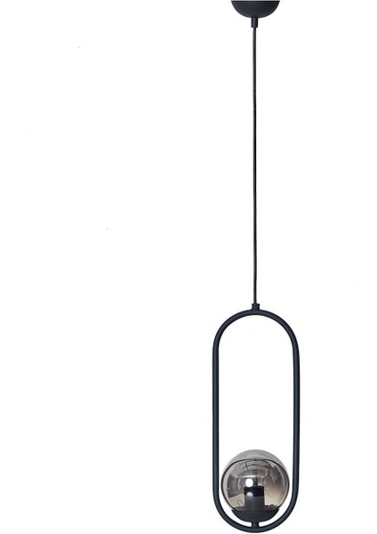 Antrasit Metal ve Füme Camlı Şık Sarkıt Avize fiyatları