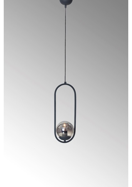 Antrasit Metal ve Füme Camlı Şık Sarkıt Avize indirimleri