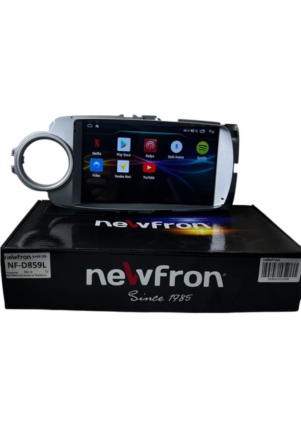 Toyota Yaris 2012-2019 Newfron 6-64 Tam Profesyonel Oem Multimedia modelleri