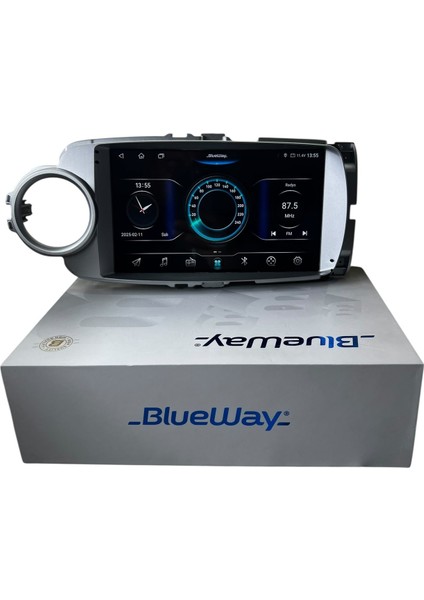 Toyota Yaris 2012-2019 Blueway 8-128 Tam Profesyonel Oem Multimedia