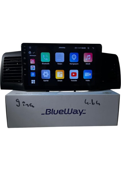 Toyota Corolla 2004-2007 Blueway 4-64 Profesyonel Oem Multimedia