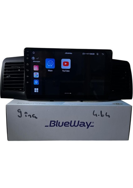 Toyota Corolla 2004-2007 Blueway 4-64 Profesyonel Oem Multimedia indirimleri