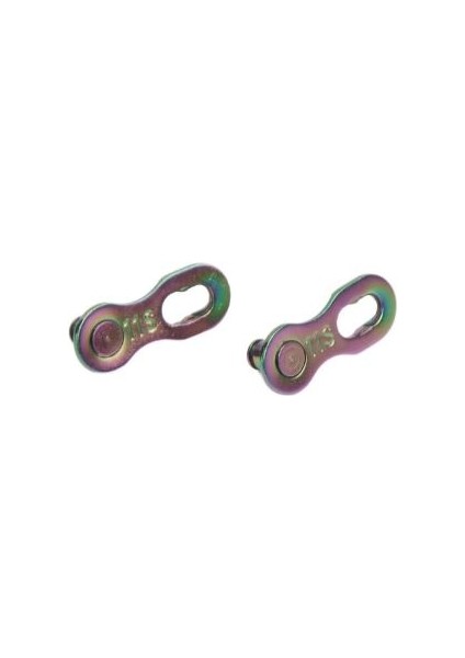 Renkli 11 Li Paslanmaz Bisiklet Zinciri Renkli Galvanik