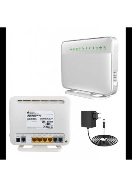 Huaweı HG658 V2, 4 Port, 2.4ghz Wifi, 300MBPS, Dahili Anten, Vdsl2 Modem