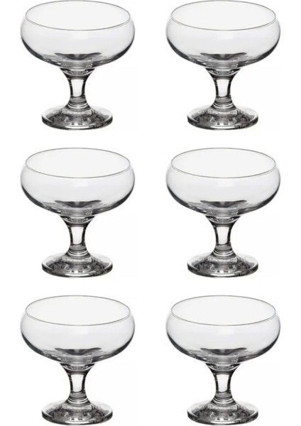 Turuncu 6 Adet Dondurma Kasesi Seti, Şık ve Kullanışlı, Ideal Mutfak Aksesuarı