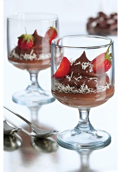 6'lı Beyaz 300CC Kule Bardak Takımı, Şık ve Kullanışlı Içecek Kabı Seti