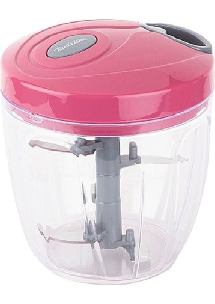 Gri Vişne Pratik Doğrayıcı 900 Ml, Kolay Kullanımlı ve Şık Tasarım.