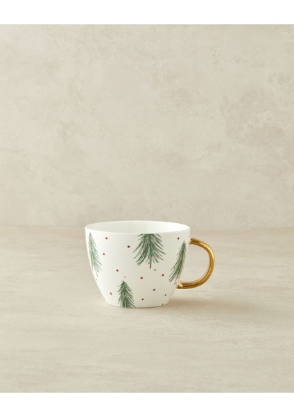 Renkli 430 ml Kupa, Kırmızı ve Yeşil, 29.03.2025 Tarihli, Şık ve Kullanışlı Tasarım