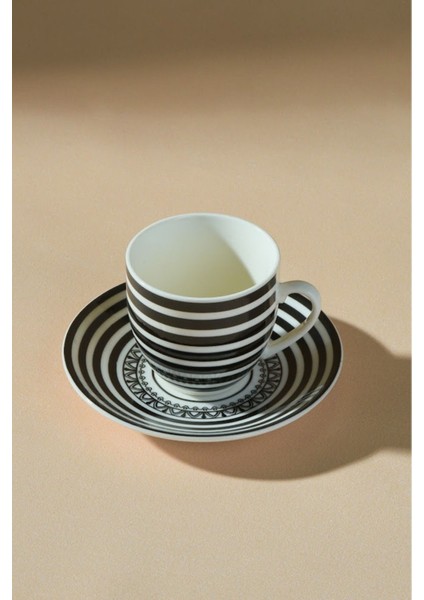 Şık 2 Kişilik Siyah Kahve Fincanı Seti 80 Ml, Zarif Tasarım fırsatları